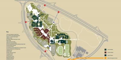 Žemėlapis auc naujas kairo universiteto