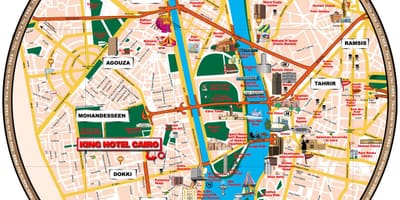 Egipto muziejus map