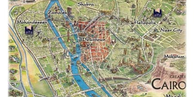 Žemėlapis mohandeseen kairas